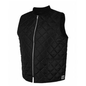 Work King Quilted Vest Noir Black Size 3XL NWT